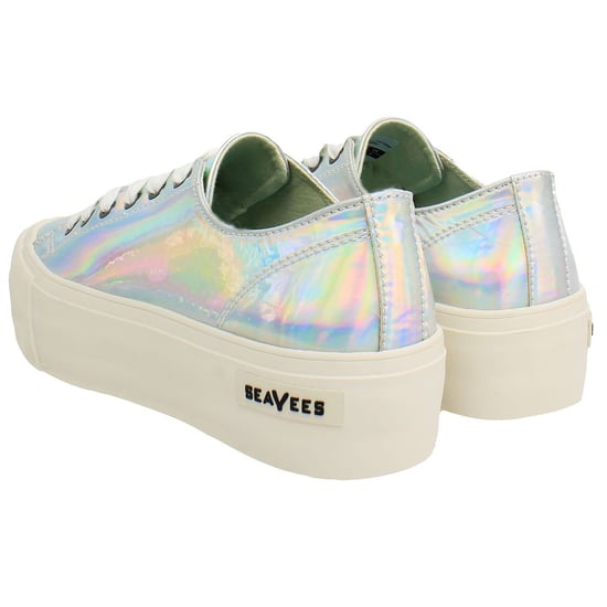 Seavees Monterey Platform Sun Valley Damen Silber Schuhe - Image 3