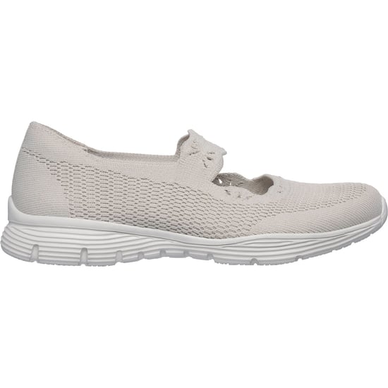 Skechers Seager Cute N' Coy Textile Damen Natur Sneakers - Image 2
