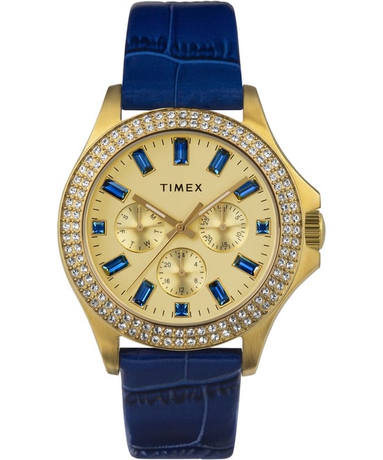 Timex Kaia Damen Blau Uhr TW2W10800 - Image 1