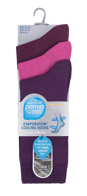 Atmungsaktive, feuchtigkeitsableitende Anti-Schweiß-Socken für heißes Wetter (Unisex) - Image 2