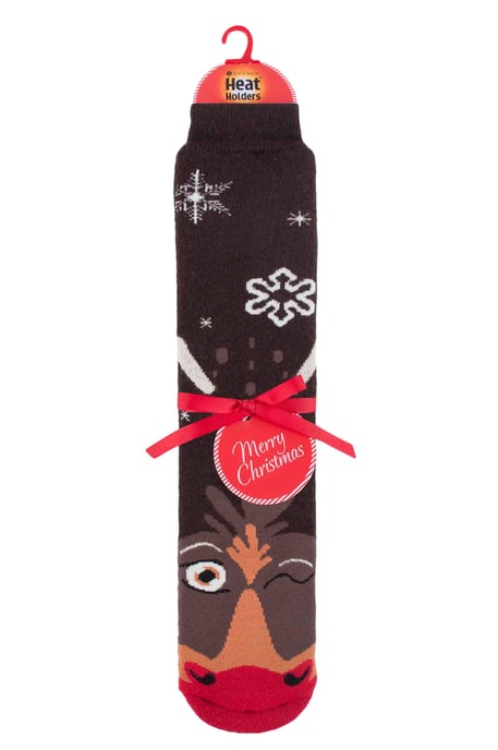Herren-Damen-Thermo-Weihnachtssocken mit rutschfesten Socken und Greifern - Image 2