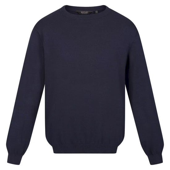 Regatta Mens Kaelen Jersey Knitted Jumper (Navy)