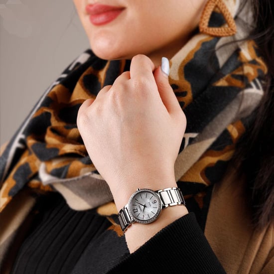 Seiko  Silber Damen Armbanduhr SUP467P1 - Image 6