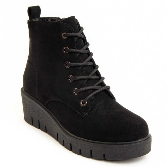 Montevita Wedge Ankle Boot Bottivita55 In Black