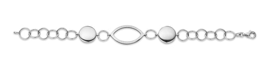Orphelia Damen 925 Sterling Silber Set: Kette + Armband - Silber SET-016 - Image 3