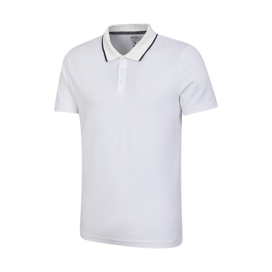 Mountain Warehouse - "Tournament" Poloshirt für Herren (Weiß) - Image 3