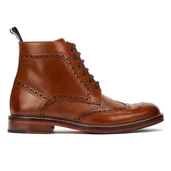 Ben Sherman Alfred Brogue Herren Tan Stiefel - Image 5