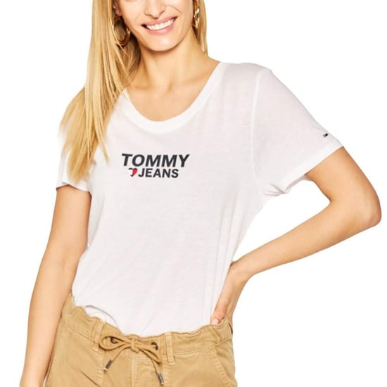 Tommy Jeans Damen-T-Shirt mit Corp-Herzlogo - Image 1