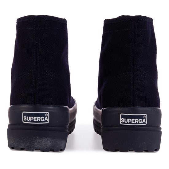 Superga Damen/Herren 2341 Cotu Alpina High Tops (Blau Anthrazit) - Image 2