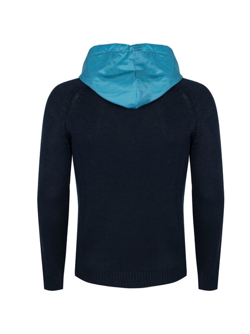 Takeshy Kurosawa Pullover With Hood Herren blau - Image 5
