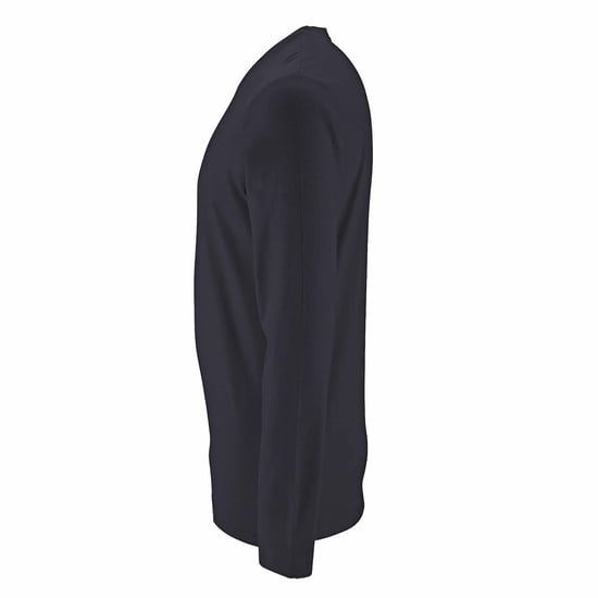 SOLS Herren Imperial Langarm T-Shirt (Mausgrau) - Image 3