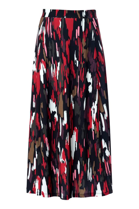 Rock mit Ryen-Print Taupe / Multi - Image 2