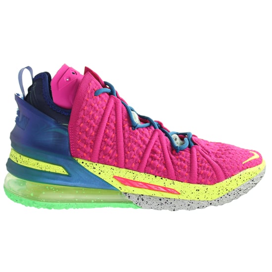 Nike Lebron XVIII "Los Angeles By Night" Mens Pink Trainers