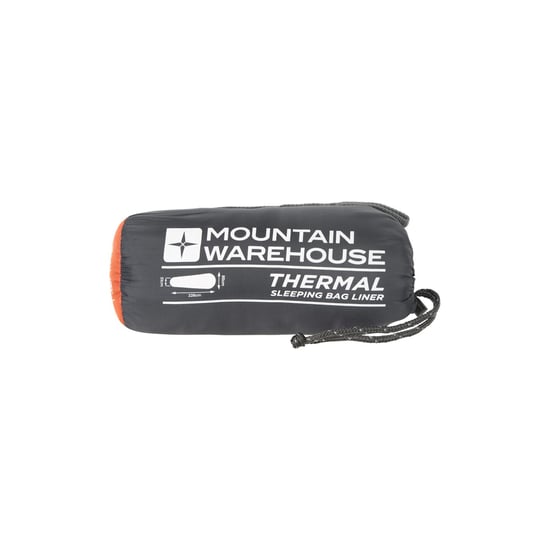 Mountain Warehouse Thermal Sleeping Bag Liner (Black)