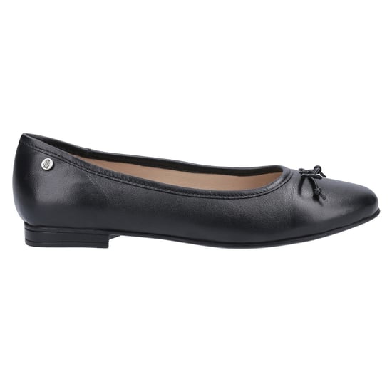 Hush Puppies Womens/Ladies Naomi Slip On Leder Ballett Pumpe (Schwarz) - Image 3