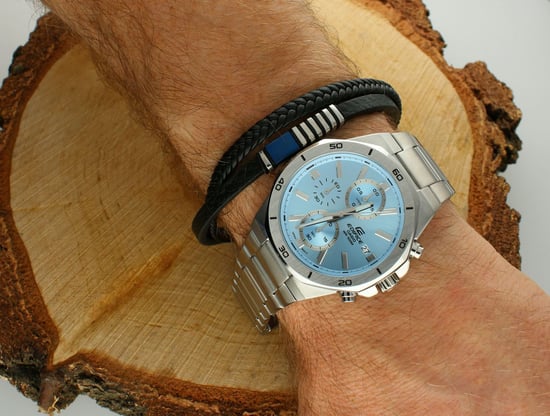 Casio Edifice Herren Silber Uhr EFV-640D-2BVUEF - Image 4