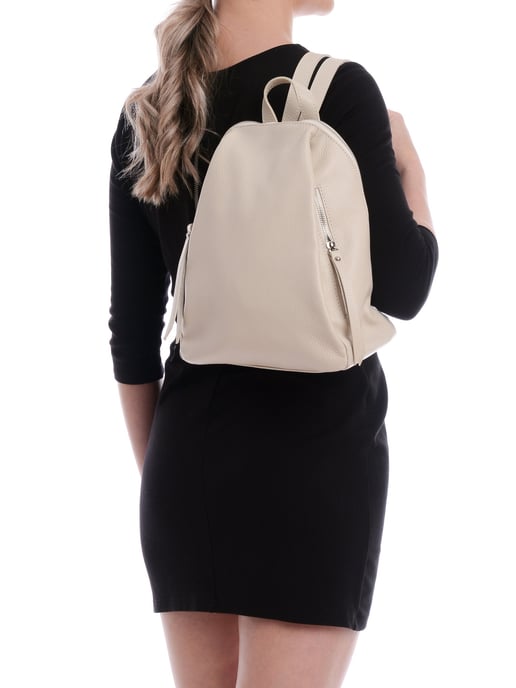 Anna Luchini SS22 AL 1677 Beige Cuir de vachette Sac - Image 5