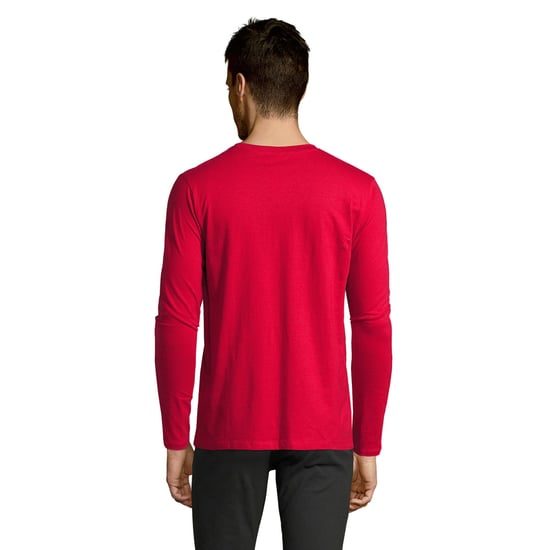 SOLS - "Imperial" T-Shirt für Herren Langärmlig (Rot) - Image 2
