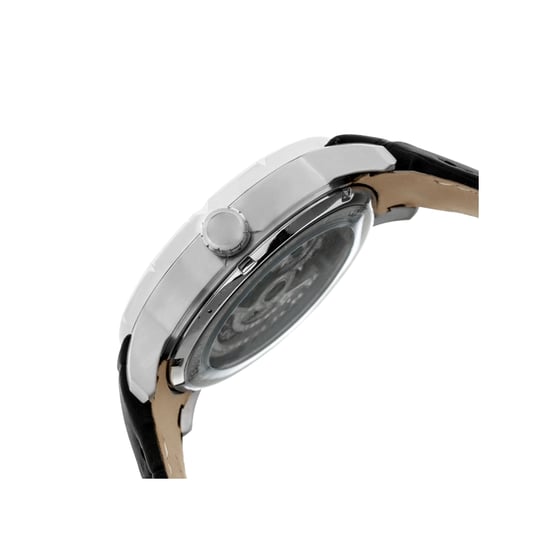 Heritor Automatische Ryder Skelettuhr mit Lederarmband - Image 3