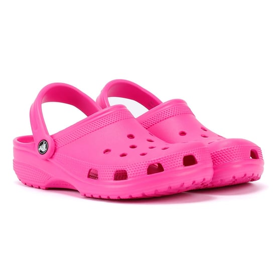 Crocs Classic Damen Rosa Crush Clogs - Image 1