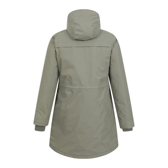 Mountain Warehouse Womens/Ladies Acorn Waterproof Borg Lined Padded Parka (Khaki Grün) - Image 2