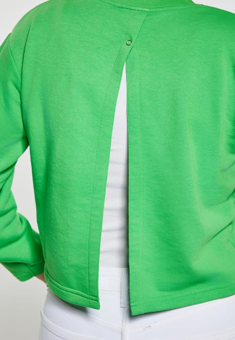 Mymo Sweatshirt Damen grün - Image 3