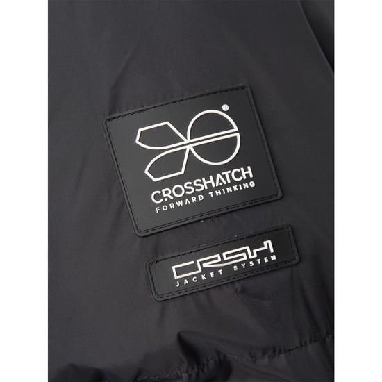 Crosshatch - "Squadage" Jacke Verkleidet für Herren (Schwarz) - Image 5
