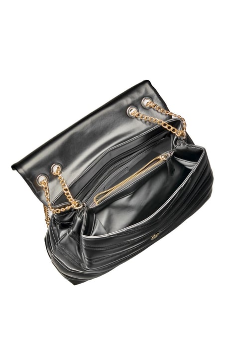Privilege gesteppte Schultertasche Mittel Schwarz - Image 6