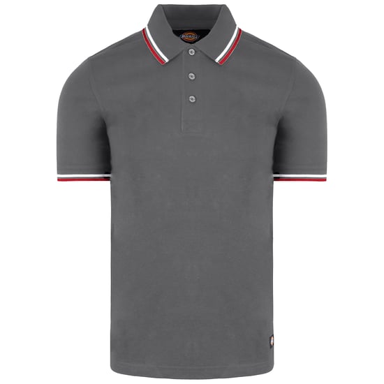 Dickies Riverton Mens Grey Polo -Hemd - Image 1
