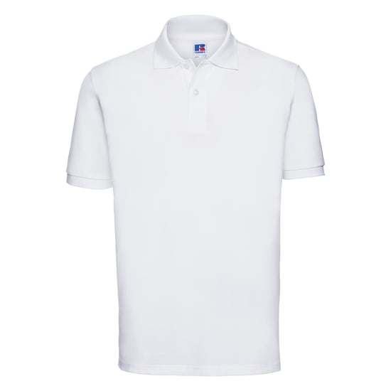 Russell Herren Polo-Shirt, Kurzarm (Weiß) - Image 1