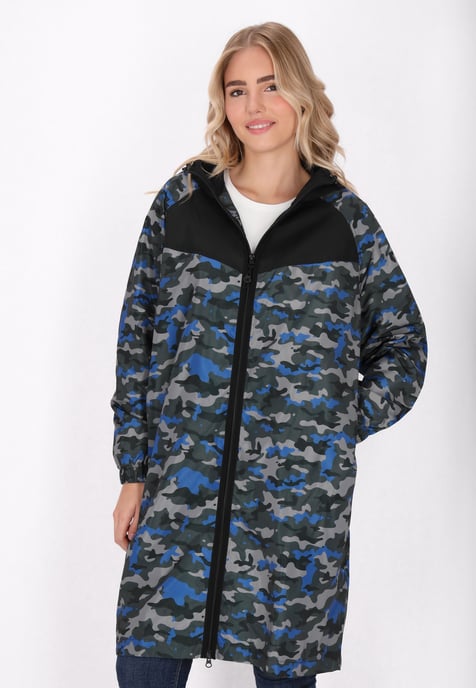 Schmuddelwedda Kaminsims Damen Blau Camouflage - Image 3