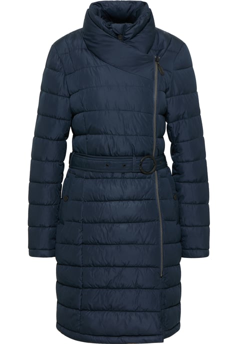 Dreimaster Wintermantel mit Wattierung Damen nachtblau - Image 1