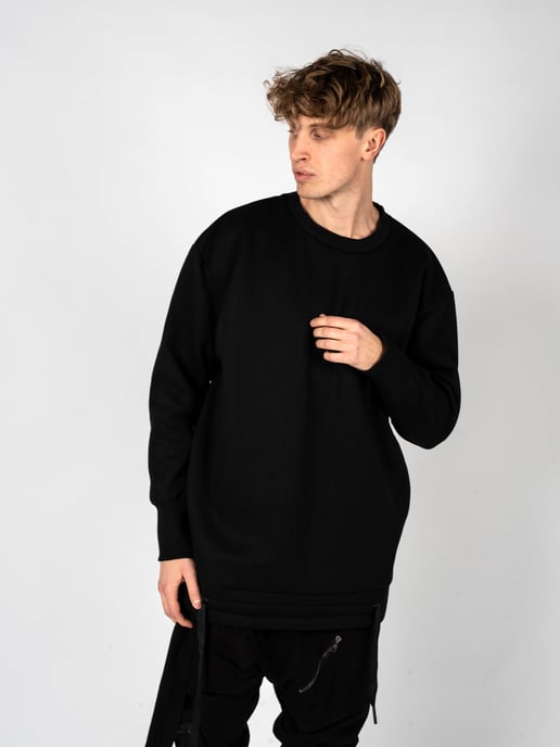 La Haine Inside Us Sweatshirt LM030 Herren Schwarz - Image 5