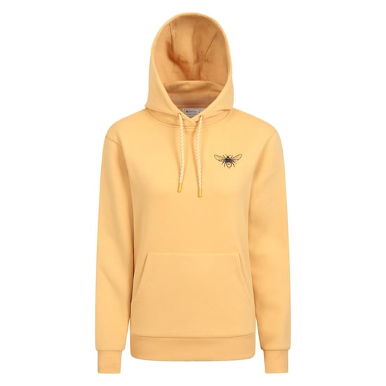 Mountain Warehouse Damen/Herren Bienen bestickter Hoodie (gelb) - Image 1