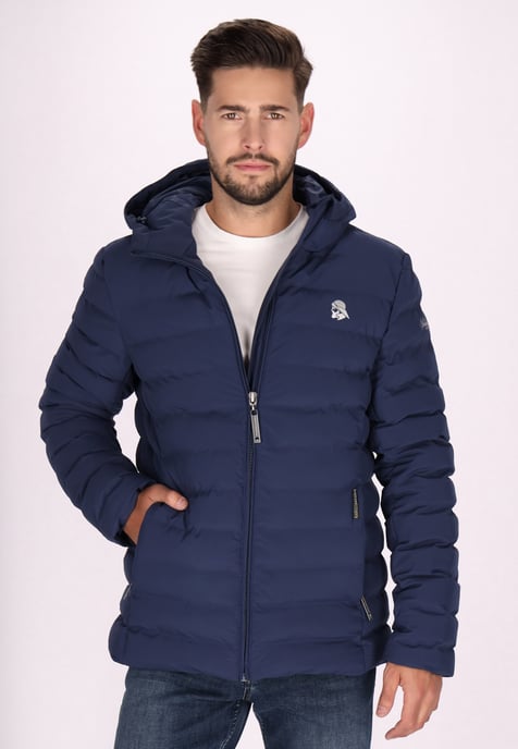Schmuddelwedda Winterjacke Herren Dunkelmarine - Image 3