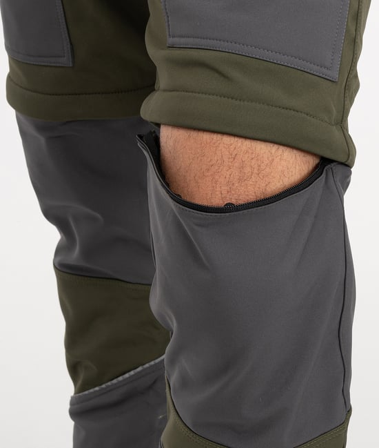 Rock Creek Softshellhose Dunkelgrün - Image 4
