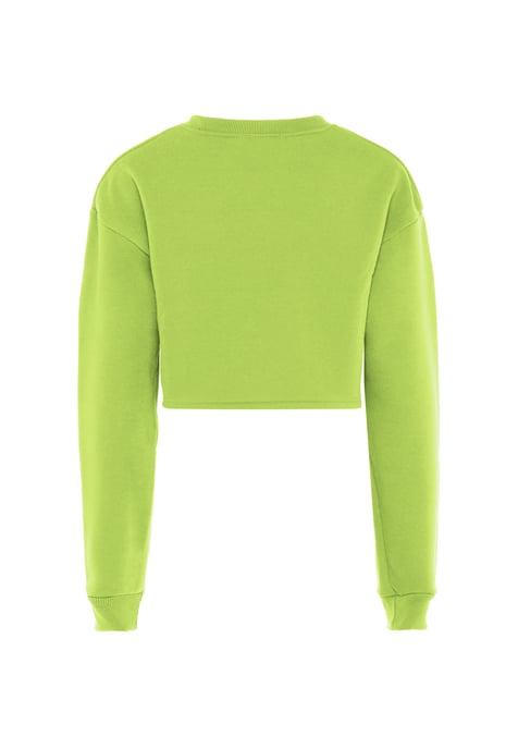 Mymo Sweatshirt Damen Saure Limette - Image 2