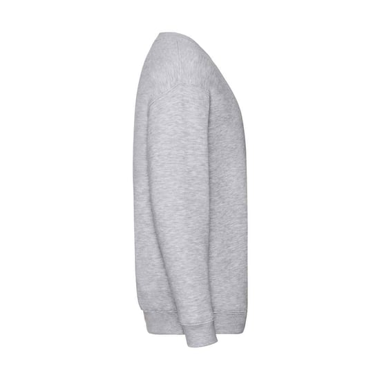 Fruit of the Loom - "Premium" Sweatshirt Überschnittene Schulter für Kinder (Grau meliert) - Image 3