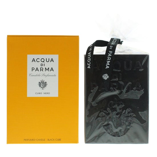 Acqua di Parma Schwarze Würfel Amber Duftkerze 1000g - Image 1