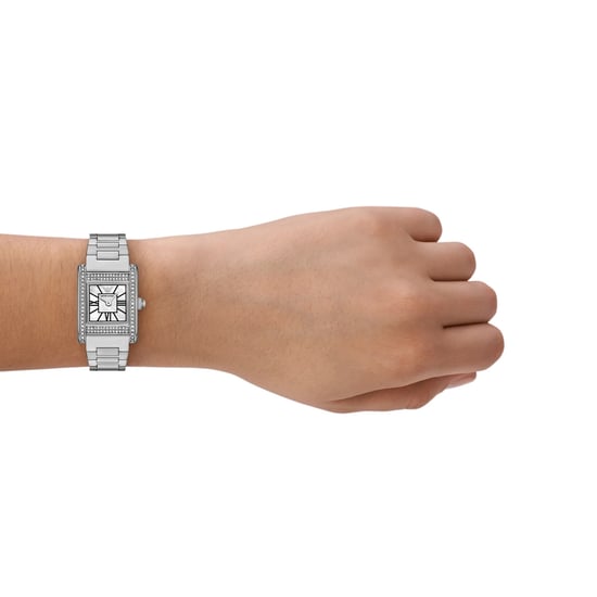 Emporio Armani Genni Damen Silber Uhr AR11662 - Image 4