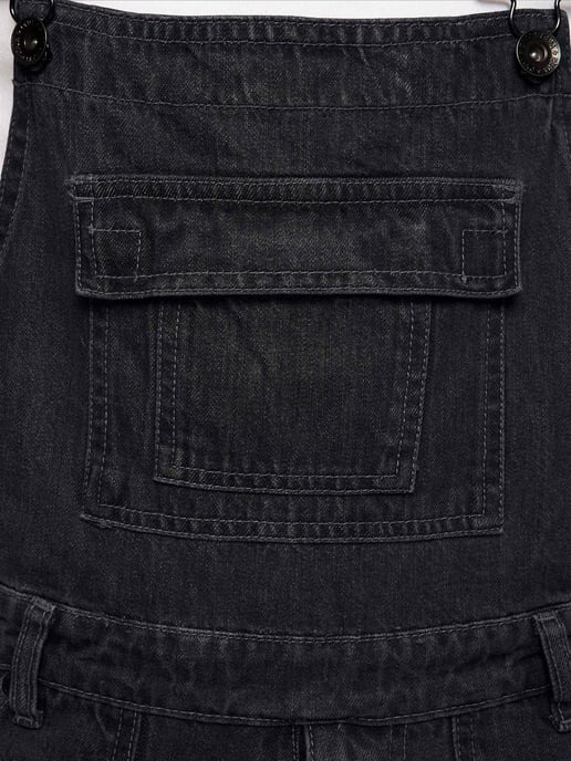 Enzo | Herren Denim Overall Latzhose - Schwarz - Image 6