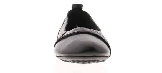 Hush Puppies Womens Shoes School Janessa Leather Slip On black