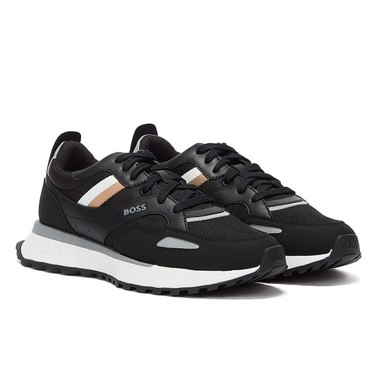BOSS Jonah Runn Herren Schwarz Turnschuhe - Image 1