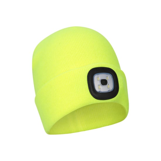 Mountain Warehouse - "Highlands" Beanie mit Lampe für Herren (Limone) - Image 3
