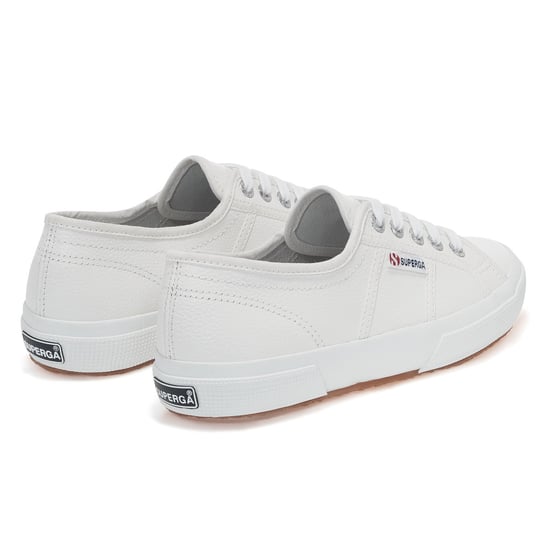 Superga Unisex Erwachsene 2750 Efglu Leder Turnschuhe (Weiß) - Image 2