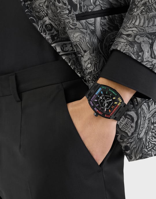 Philipp Plein The Hexagon Phantom Men's Black Watch PWPUA0324