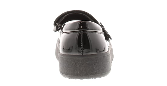 Buckle My Shoe Girls Shoes School Younger Girls Chunk black