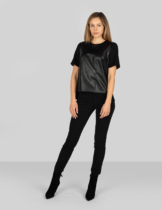 Trussardi Jeans Trousers Woman's Black