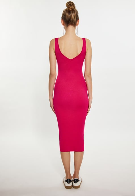 Mymo Kleid Damen Fuchsie - Image 5