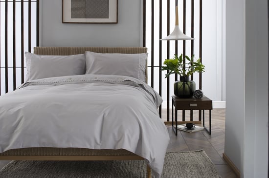 The Lyndon Company St Felix Duvet Set King Size Grey